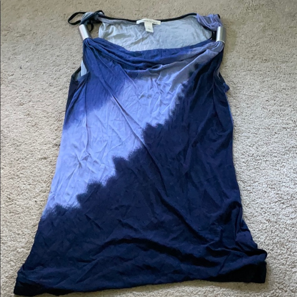 Navy blue blouse